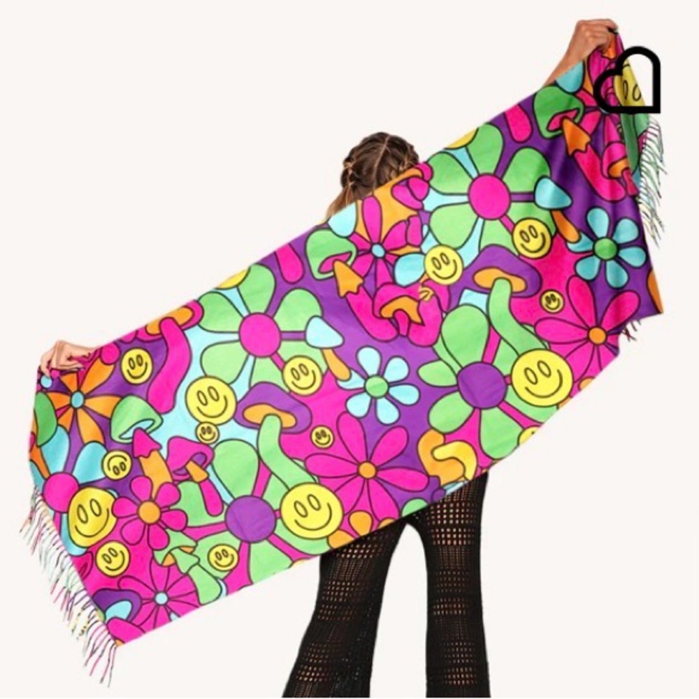 Flower Bomb Pashmina Rave Scarf